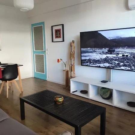 Apartment 50m From Historic Town 5min Palais Croisette - Free Private Parking