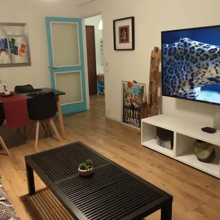 50m From Historic Town 5min Palais Croisette - Free Private Parking Apartment Cannes