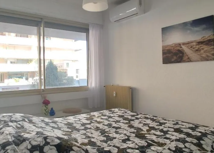 50m From Historic Town 5min Palais Croisette - Free Private Parking Lejlighed